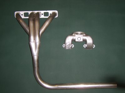 MG M TYPE, EXHAUST MANIFOLD